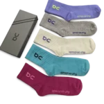 ⁦On Medium Length Socks Purple Pink White (5 Pack)⁩ – תמונה ⁦2⁩