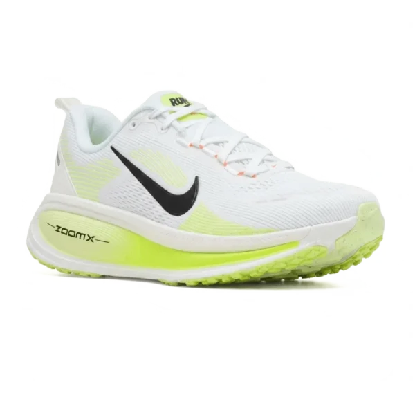 ⁦Nike Vomero 18 White Barely Volt Black⁩ – תמונה ⁦2⁩