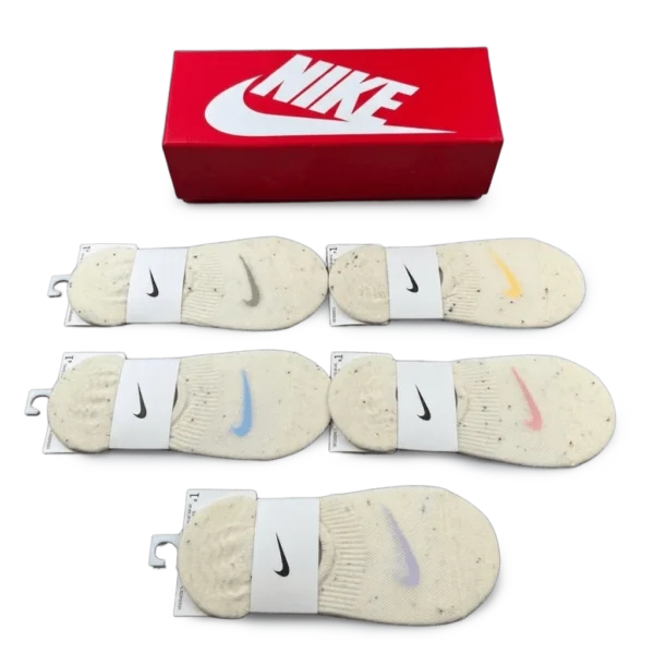 ⁦Nike Short Socks White (5-Pack)⁩ – תמונה ⁦2⁩