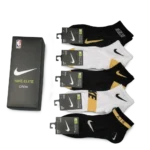 ⁦Nike Short Sock Black Yellow White (5-Pack)⁩ – תמונה ⁦2⁩