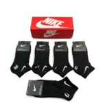 ⁦Nike Everyday Short Socks Black (5-Pack)⁩ – תמונה ⁦2⁩