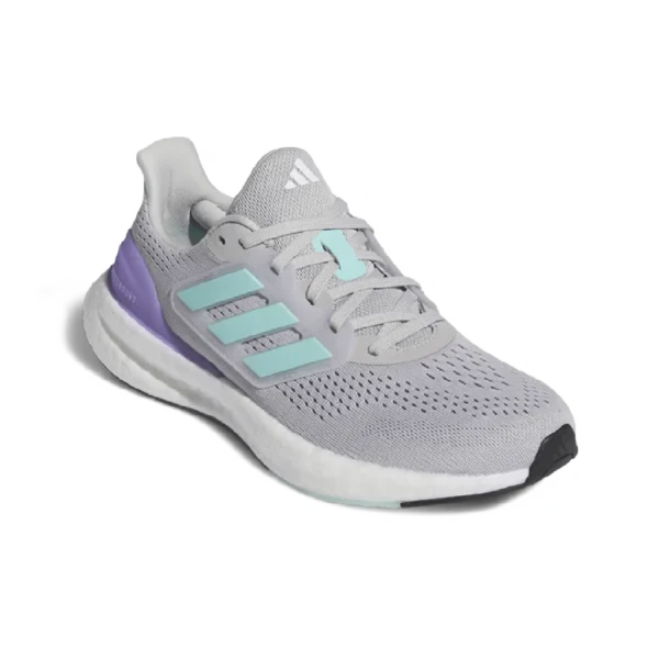 ⁦Adidas Pureboost 23 Grey Flash Aqua Cloud White⁩ – תמונה ⁦2⁩