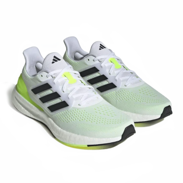 ⁦Adidas Pureboost 23 White Lucid Lemon⁩ – תמונה ⁦2⁩