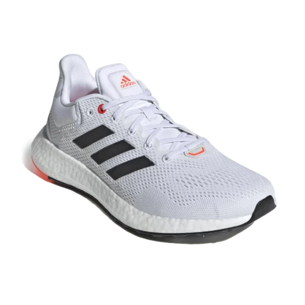 ⁦Adidas Pureboost 21 White Solar Red Black⁩ – תמונה ⁦2⁩