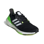 ⁦Adidas Ultraboost 22 Black Solar Green⁩ – תמונה ⁦2⁩