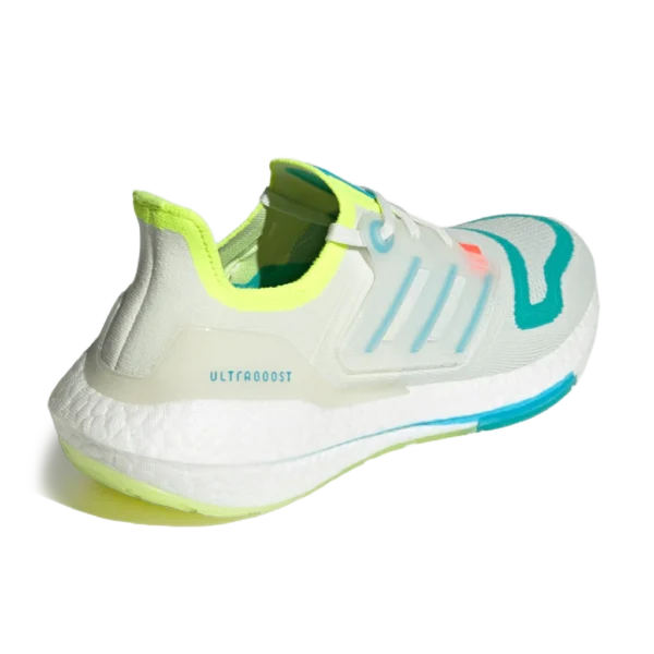 ⁦Adidas Ultraboost 22 White Sky Rush Mint⁩ – תמונה ⁦3⁩