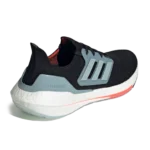 ⁦Adidas Ultraboost 22 Core Black Magic Grey Turbo⁩ – תמונה ⁦3⁩