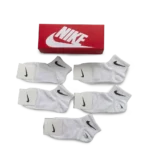 ⁦Nike Short Socks Pack White Black (5 Pairs)⁩ – תמונה ⁦3⁩
