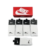 Nike Long Socks White (5-Pack)