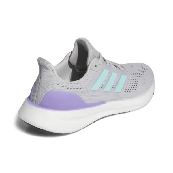 ⁦Adidas Pureboost 23 Grey Flash Aqua Cloud White⁩ – תמונה ⁦3⁩