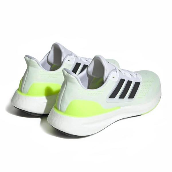 ⁦Adidas Pureboost 23 White Lucid Lemon⁩ – תמונה ⁦3⁩