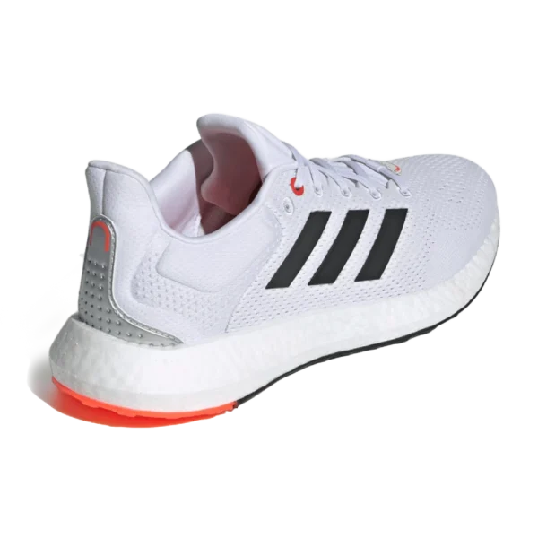 ⁦Adidas Pureboost 21 White Solar Red Black⁩ – תמונה ⁦3⁩