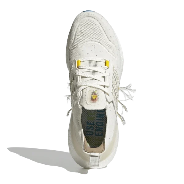 ⁦Adidas Ultraboost 22 White Light Yellow⁩ – תמונה ⁦4⁩