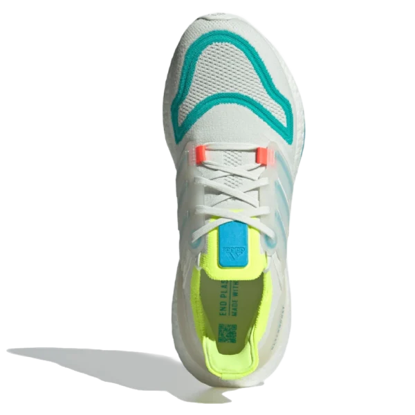 ⁦Adidas Ultraboost 22 White Sky Rush Mint⁩ – תמונה ⁦4⁩