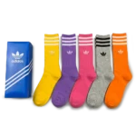 ⁦Adidas Colorful Long Socks Pack (5 Pairs)⁩ – תמונה ⁦2⁩
