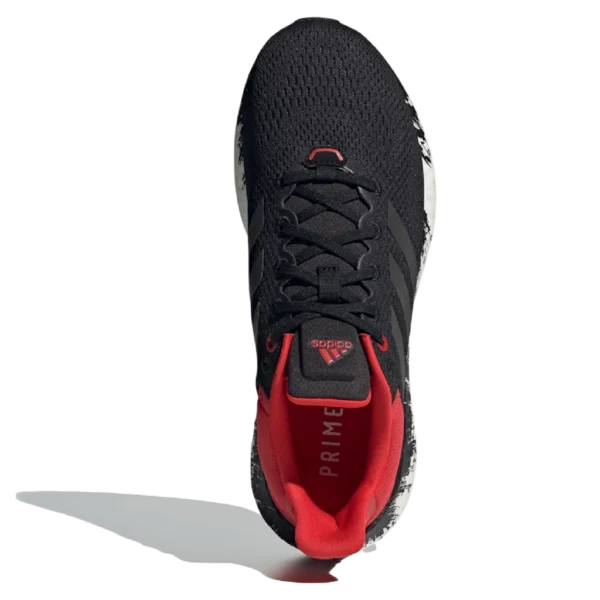 ⁦Adidas Pureboost 21 Black Vivid Red⁩ – תמונה ⁦4⁩