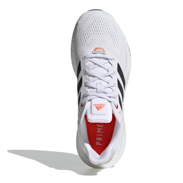 ⁦Adidas Pureboost 21 White Solar Red Black⁩ – תמונה ⁦4⁩