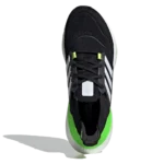 ⁦Adidas Ultraboost 22 Black Solar Green⁩ – תמונה ⁦4⁩