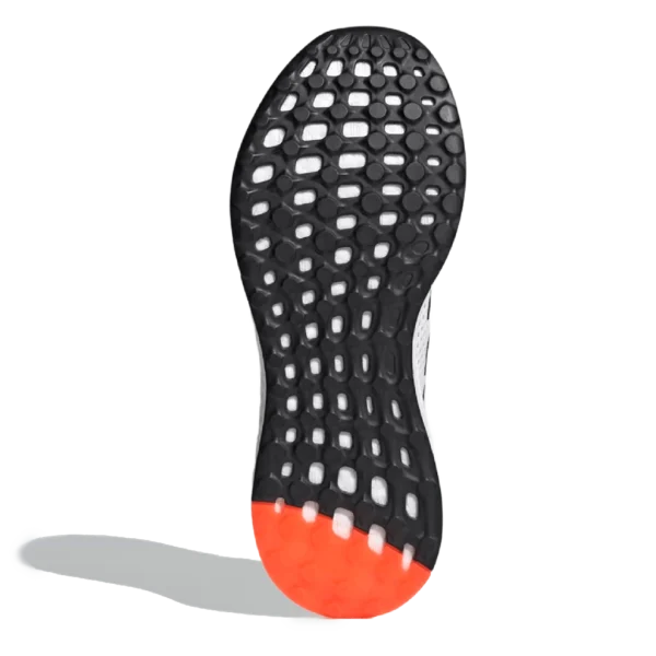 ⁦Adidas Pureboost 21 White Solar Red Black⁩ – תמונה ⁦5⁩