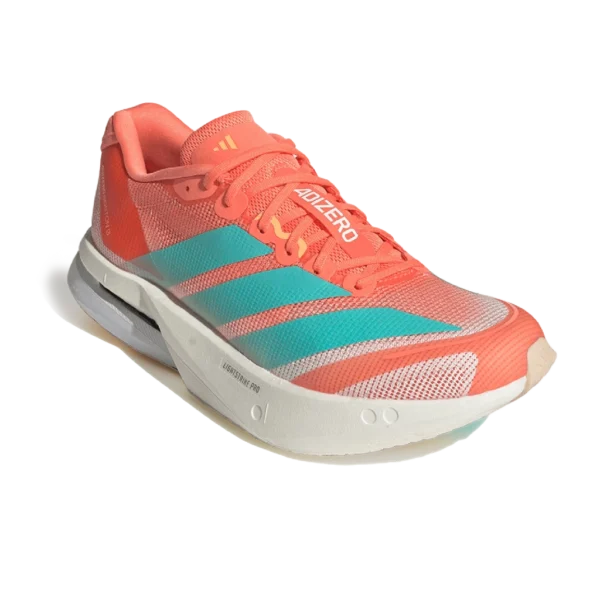 ⁦Adidas Adizero Boston 13 Semi Coral Flash Aqua⁩ – תמונה ⁦2⁩