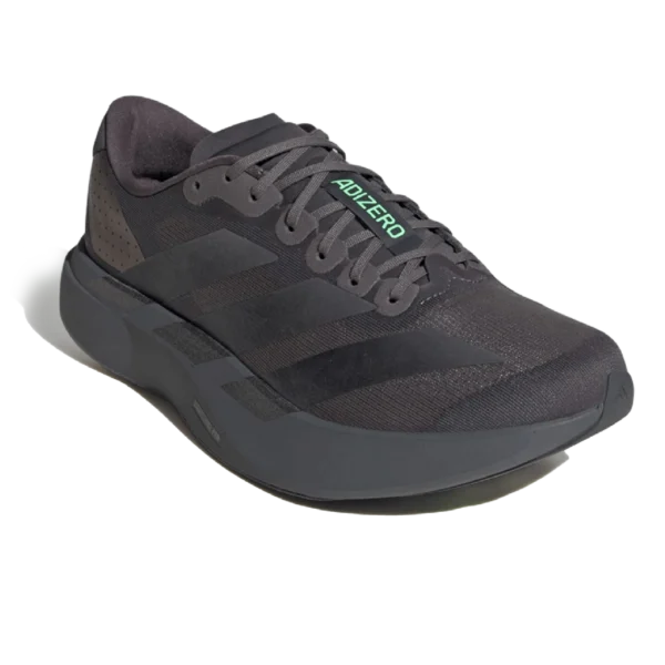 ⁦Adidas Adizero EVO Grey Core Black Lime Burst⁩ – תמונה ⁦2⁩
