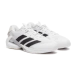 ⁦Adidas Adizero Ubersonic 5 Cloud White Core Black Silver Metallic⁩ – תמונה ⁦2⁩