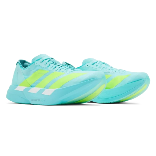 ⁦Adidas Adizero Adios Pro Flash Aqua Lucid Lemon⁩ – תמונה ⁦2⁩