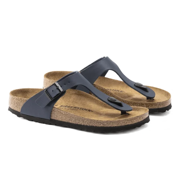 ⁦Birkenstock Gizeh Birko-Flor Sandals Blue⁩ – תמונה ⁦2⁩