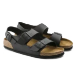 ⁦Birkenstock Milano Birko-Flor Sandals Black⁩ – תמונה ⁦2⁩