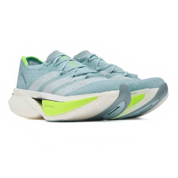 ⁦Adidas Adizero Prime X3 STRUNG Flash Aqua Zero Metallic Lucid Lemon⁩ – תמונה ⁦2⁩
