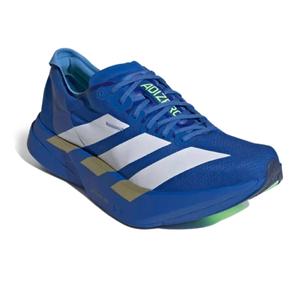⁦Adidas Adizero Adios Pro 4 Blue Cloud White Lime Burst⁩ – תמונה ⁦3⁩