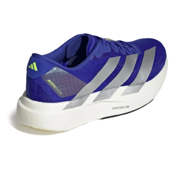 ⁦Adidas Adizero EVO Lucid Blue Silver Metallic⁩ – תמונה ⁦3⁩