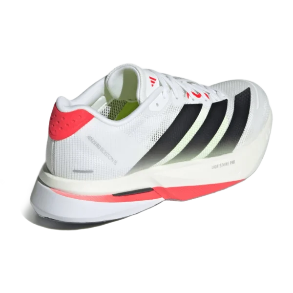 ⁦Adidas Adizero Boston Cloud White Core Black Lucid Red⁩ – תמונה ⁦3⁩