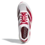 ⁦Adidas Adizero Evo White Team Victory Red Collegiate Burgundy⁩ – תמונה ⁦4⁩
