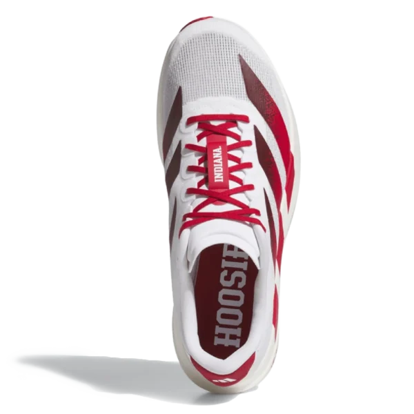 ⁦Adidas Adizero Evo White Team Victory Red Collegiate Burgundy⁩ – תמונה ⁦4⁩