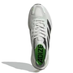 ⁦Adidas Adizero Boston Crystal White Night Metallic Linen Green⁩ – תמונה ⁦4⁩