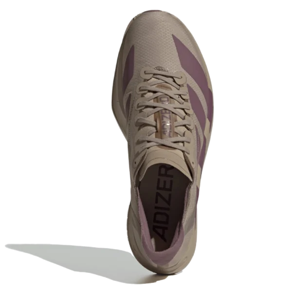 ⁦Adidas Adizero Adios Pro Blanch Cargo Shadow Fig Iron Metallic⁩ – תמונה ⁦4⁩