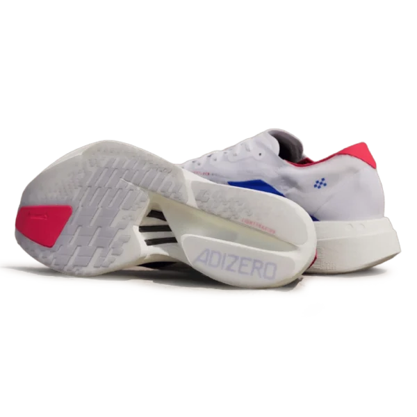 ⁦Adidas Adizero Adios Pro Cloud White Royal Blue Pure Ruby⁩ – תמונה ⁦4⁩