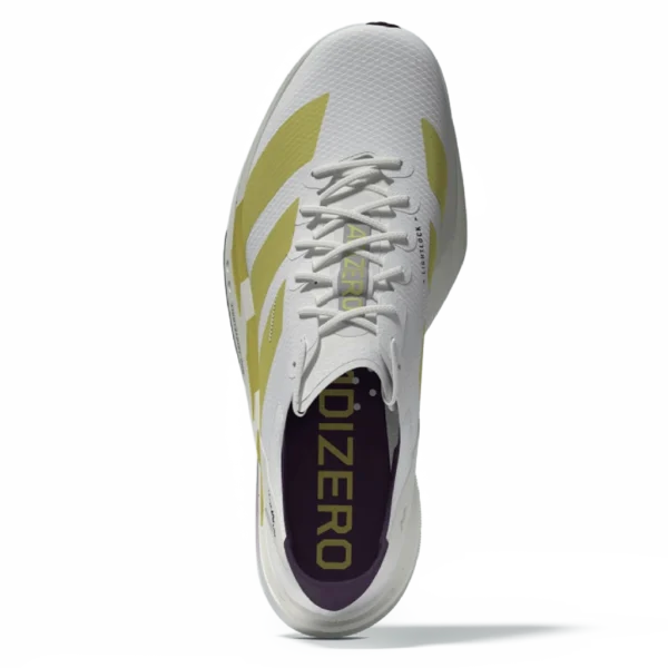 ⁦Adidas Adizero Adios Pro "Hong Kong" Cloud White Gold Metallic Aurora Plum⁩ – תמונה ⁦4⁩