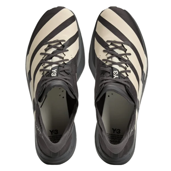 ⁦Adidas Adizero Adios Pro x Y-3 Utility Black Off-White⁩ – תמונה ⁦4⁩