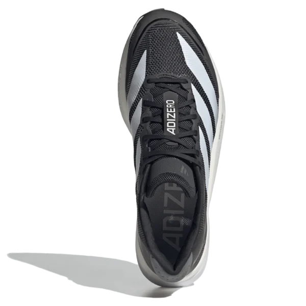 ⁦Adidas Adizero Boston Core Black Cloud White Grey⁩ – תמונה ⁦4⁩