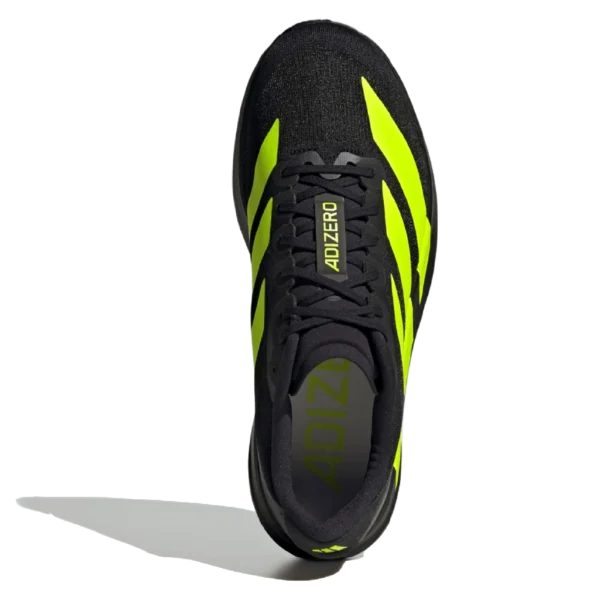⁦Adidas Adizero Evo Core Black Lucid Lemon⁩ – תמונה ⁦4⁩