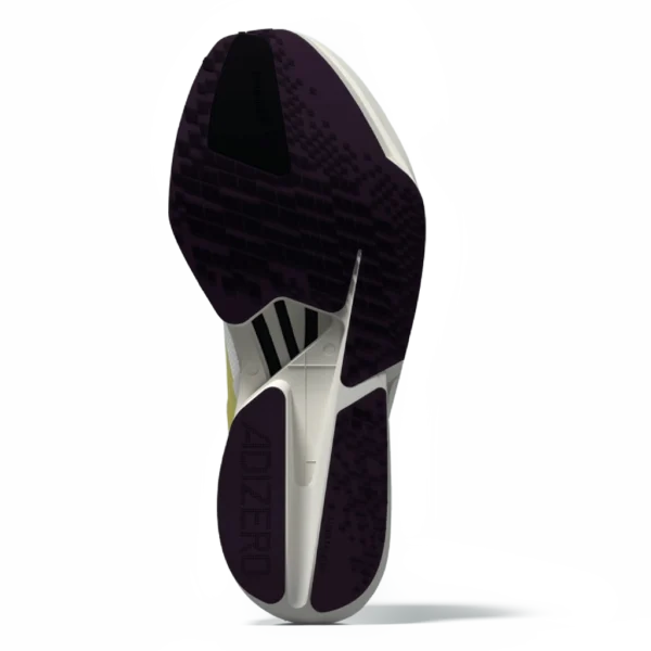 ⁦Adidas Adizero Adios Pro "Hong Kong" Cloud White Gold Metallic Aurora Plum⁩ – תמונה ⁦5⁩