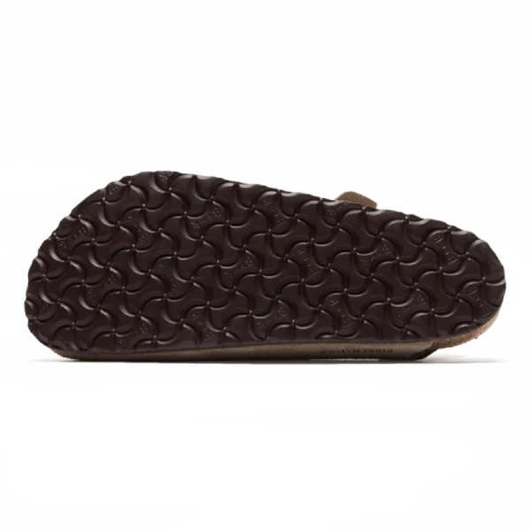 ⁦Birkenstock Tokio Suede Leather Clogs Taupe⁩ – תמונה ⁦5⁩