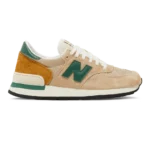 New Balance 990 Tan Green
