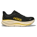 Hoka Bondi 9 Carbon Black Yellow Gold