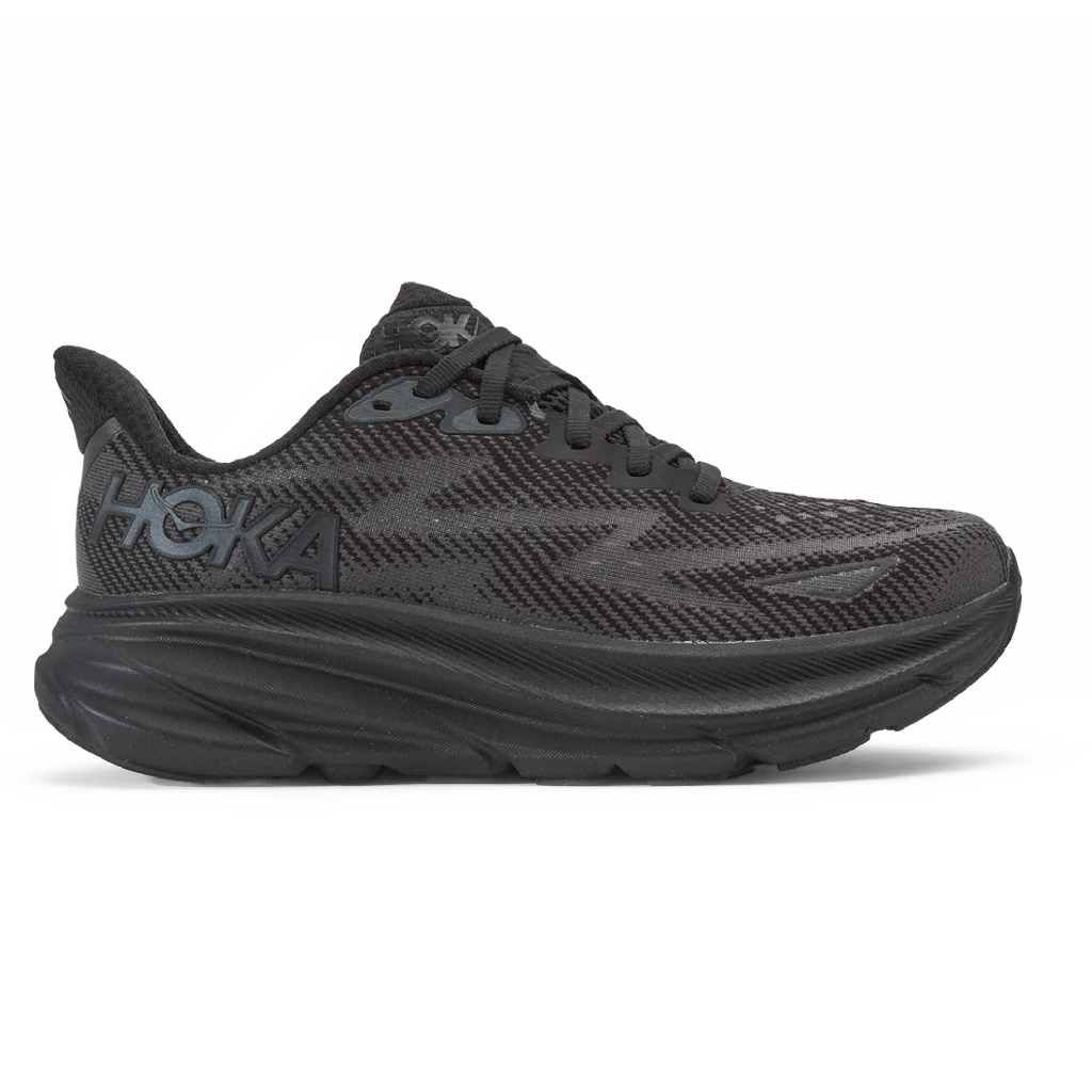 1 Hoka Clifton 9 Triple Black – תמונה 1