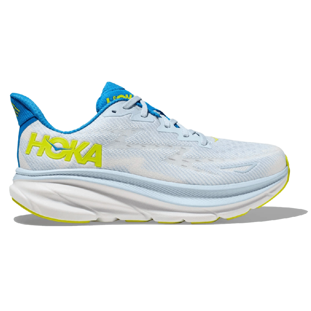 1 Hoka Clifton 9 Wide Ice Water Evening Primrose – תמונה 1
