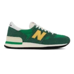 New Balance 990 Green Yellow White