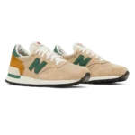 ⁦New Balance 990 Tan Green⁩ – תמונה ⁦2⁩